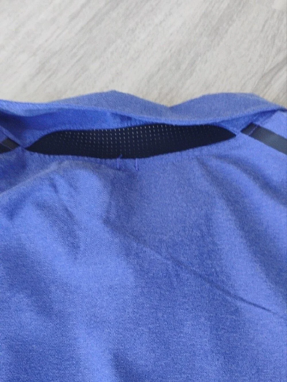 XXL Nikegolf Blue and White Men's Polo - Two-Tone Legends Golf Course